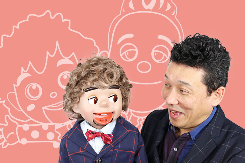 腹話術 福小介 ふく しょうすけ テレビ出演多数 腹話術ショー全国公演